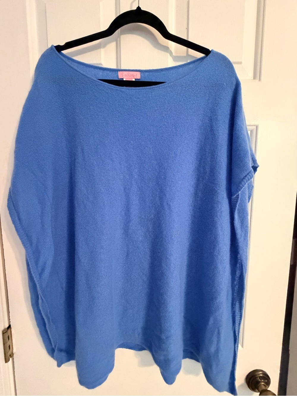 Lilly Pulitzer Sky Blue Knit Boatneck Sweater